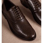 Sapato Masculino Brogue Café
