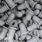 PIPETA BORRACHA CINZA PARA CONTA GOTAS P DIN DE 10ML E 30ML