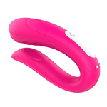 Vibrador de Casal com controle Recarregável - Mermaid ROSA