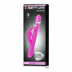 Vibrador Rotativo vai e vem DONAHUE Ponto G e Clitóris Roxo