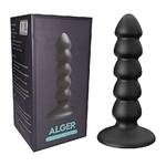 Plug Anal de silicone - ALGER - S-Hande Preto