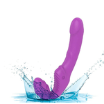  Vibrador de Ponto G Duplo Strapless - Recarregável - Nana - S-hande Roxo