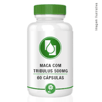 Maca com Tribullus terrestris 500mg 60cápsulas