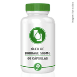 Óleo de Borrage 500mg 60cápsulas