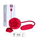 Estimulador Recarregável Formato de Rosa Immortal Flower SI (7516) - Vermelho