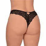 *Calcinha Bella (CF113). - Preto