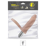Anel Companheiro 10x10cm Com Vibro Acaso (SS001F-14322 - ST850) - Bege