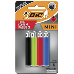 Isqueiro Bic Mini Leve 4 Pague 3