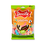 Bala Docile Gelatines Cobrinhas Cítricas 80g