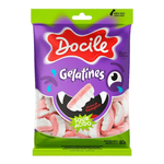 Bala Docile Gelatines Dente De Vampiro Cítrico 80g