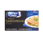 Filé De Sardinha Em Óleo Gomes Da Costa 125g