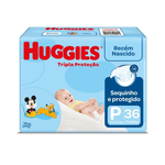 Fralda Huggies Tripla Proteção Com Xtra-protect p - 36 Unidades