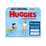 Fralda Huggies Tripla Proteção Com Xtra-protect Xxg - 22 Unidades