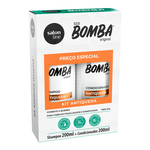 Kit Shampoo e Condicionador Salon Line Sos Bomba Antiqueda 200ml