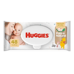 Lenços Umedecidos Huggies Puro e Natural - 48 Unidades