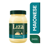 Maionese Caseira Tradicional Liza Pote 240g