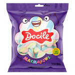 Marshmallow Docile Maxmallows Twist Color Baunilha 150g
