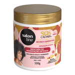 Máscara De Hidratação Salon Line Sos Cachos Rícino e Queratina 500g