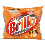 Palha De Aço Brillo Nº2 - 1/80 - 25g