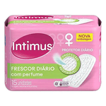 Protetor Diário Intimus Frescor Com Perfume 15 Unidades