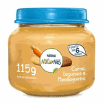 Papinha Nestlé Naturnes Carne, Legumes e Mandioquinha 115g