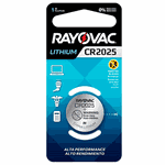 Pilha Botão Lithium Rayovac Cr2025 3v