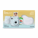 Kit Câmera Instax Mini 11 Com Pack 10 Fotos E Bolsa - Branco