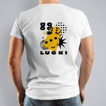 Camiseta T-Shirt Masculina White Good Luck 