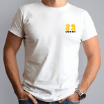 Camiseta T-Shirt Masculina White Good Luck 