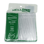 MEXEDOR CAFE PLASTFOOD - PCTE 500 UNID