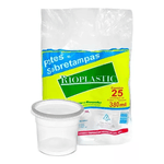 POTE REDONDO 0380G RIOPLASTIC - PCTE 25 UNID