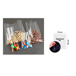 SACO POLIPROPILENO 12x25x08 - PCTE 1 KG (+-420 UNID)