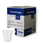 COPO CRISTALCOPO (PS) 180 ML - Cx 2500 UNID