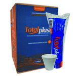 COPO TERMICO ISOPOR 120ML TOTALPLAST - Cx 1000 UNID