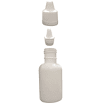 FRASCO BRANCO 0030ML BATOQUE - PCTE 50 UNID 