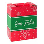 CAIXA CESTA NATAL 30x18x39 (M) - PCTE C/ 25 UNID