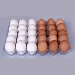 BANDEJA PET 30 OVOS GALINHA - FARDO 50 UNIDADES