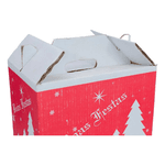 CAIXA CESTA NATAL 30x21x35 (BRANCA) - PCTE 25 UNID