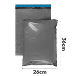 ENVELOPE E-COMMERCE PRETO 26X36 - PCTE 250 UNID 