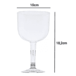TAÇA 500 ML GIN - PCTE 04 UNID 