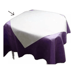 TOALHA PEROLIZADA BRANCA 78x78 - PCTE 100 UNIDADES