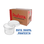 POTE REDONDO 0500G PRAFESTA - Cx 288 UNID 