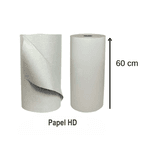 BOBINA PAPEL HD NATURAL 60 CM - UNID 
