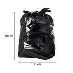 SACO LIXO 100 LITROS 75x100x08 - PCTE 1 KG