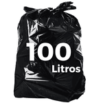 SACO LIXO 100 LITROS 75x100x08 - PCTE 1 KG
