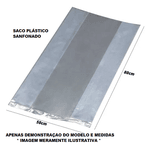 SACO PLAST RECICLADO CANELA SANFONADO 50x80x12 - PCTE 1 KG 