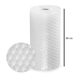 PLASTICO BOLHA 40cmx10mts - UNID