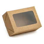 CAIXA KRAFT COM VISOR 07x10x3,5 - PCTE 10 UNID 