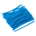 FECHO AZUL ARAME PLASTIFICADO - 10 CM - PCTE 1 KG 
