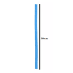FECHO AZUL ARAME PLASTIFICADO - 10 CM - PCTE 1 KG 